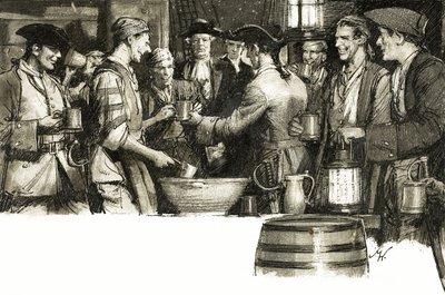 Tak proto... Námořníci pijí grog od John Millar Watt