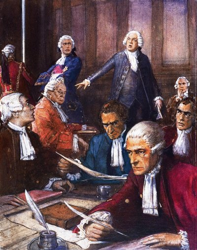 Francouzské národní shromáždění od John Millar Watt