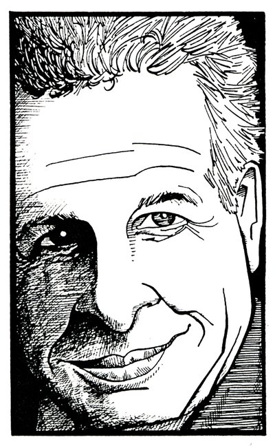 Alexander Goehr - portrét od John Minnion