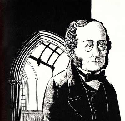 Samuel WESLEY, karikatury od John Minnion