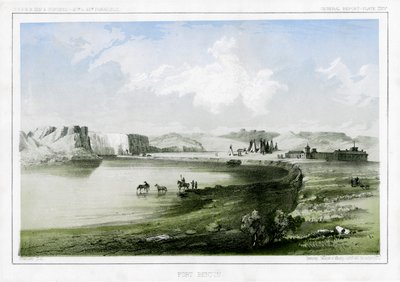 Fort Benton, Montana, USA, 1856 od John Mix Stanley