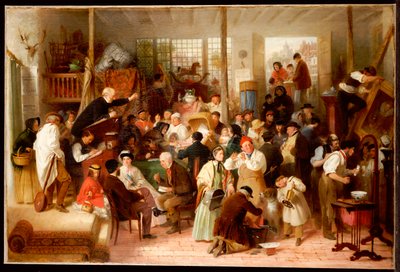 Aukce, 1863 od John Morgan