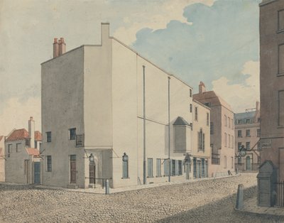 Argyll Concert Rooms, Regent Street, Londýn: Perspektiva od John Nash