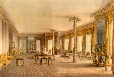 The North Drawing-Room, Royal Pavilion, Brighton, East Sussex, 1824, 1946. od John Nash