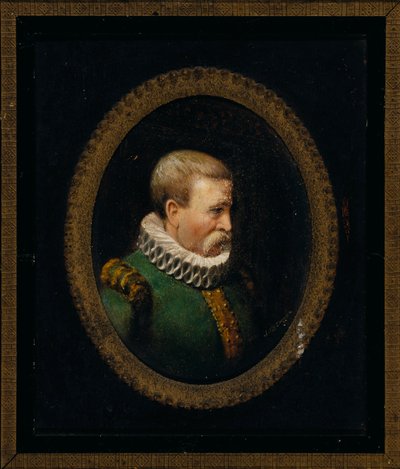 Portrét hugenotského gentlemana z doby Karla IX. od John O