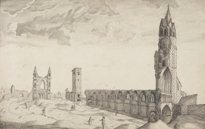 St Andrews Delineated (pero a pero na papíře) od John Oliphant