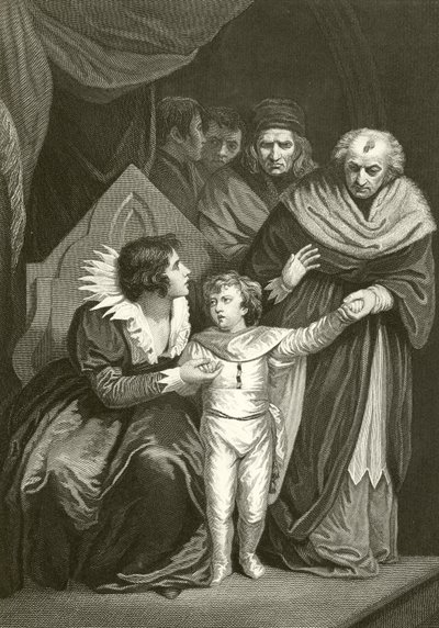 Elizabeth Woodvilleová se vzdala svého syna od John Opie