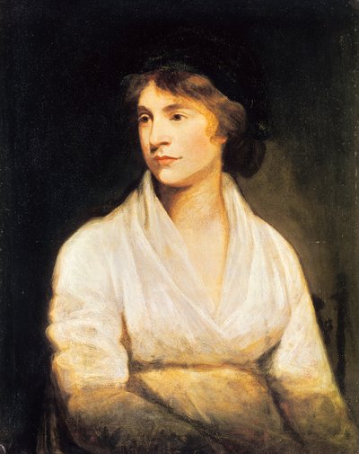 Portrét Mary Wollstonecraftové, kolem roku 1797 (olej na plátně) od John Opie