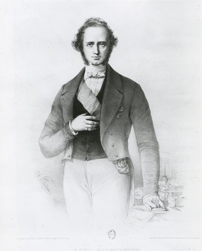 Portrét Henry John Temple (1784-1865) Lord Palmerston, vyrytý Collette od John Partridge
