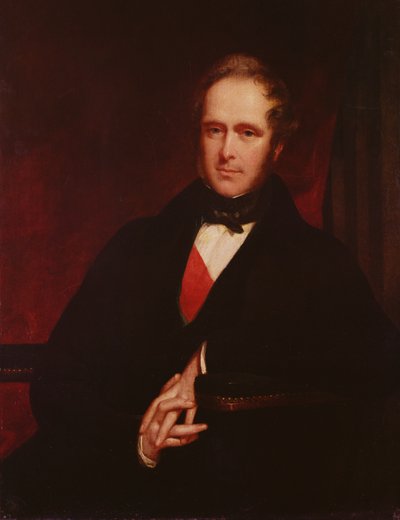 Portrét Henryho Johna Templa, 1844-45 od John Partridge