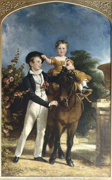 The Petre Family (detail) od John Partridge
