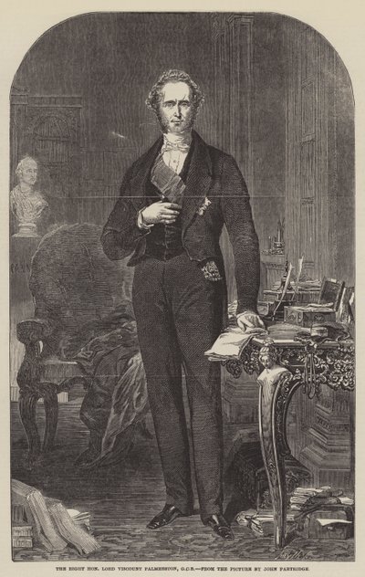Ctihodný lord vikomt Palmerston, GCB od John Partridge
