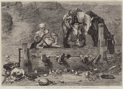 Hudibras a Ralf v zásobách od John Pettie