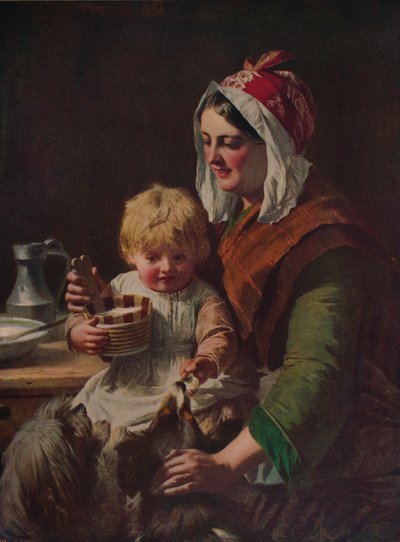 Čas jídla, c1850, c1915 od John Phillip