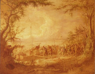 Nalodění z Communipaw, 1861 od John Quidor