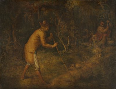 Ďábel a Tom Walker, 1856. od John Quidor
