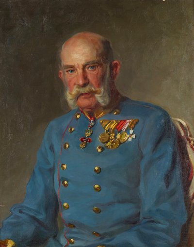 Císař František Josef I. ve služební uniformě rakouského polního maršála od John Quincy Adams