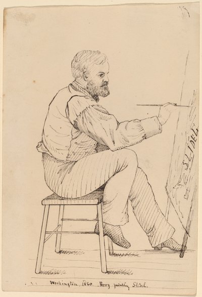 Řada Sketch Class - E.W. Perry od John Quincy Adams Ward