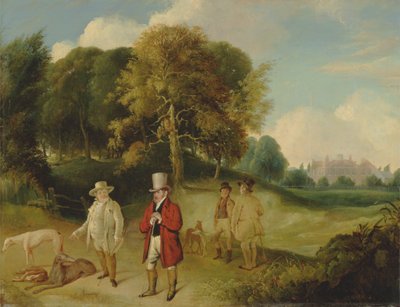 J.M.W. Turner a Walter Fawkes ve Farnley Hall od John R. Wildman
