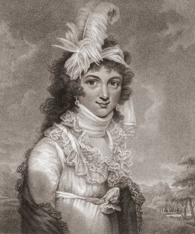 Caroline z Brunswicku. Anglická královna. od John Raphael (after) Smith