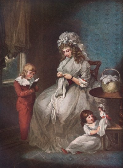 Manželka vdaná žena, 1791 od John Raphael Smith