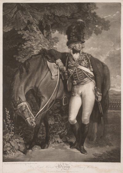 George, princ z Walesu, 1792. od John Raphael Smith