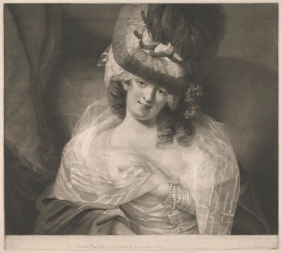 Láska v jejích očích sedí a hraje od John Raphael Smith