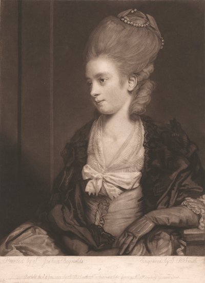 Slečna Theophila Palmerová od John Raphael Smith