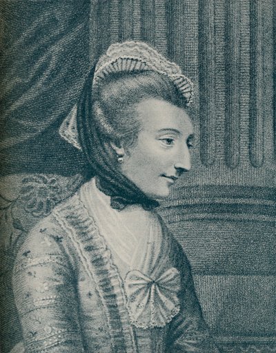 paní Elizabeth Montague nar. 1720, zemř. 1800, 1907 od John Raphael Smith