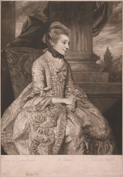 paní Montaguová od John Raphael Smith
