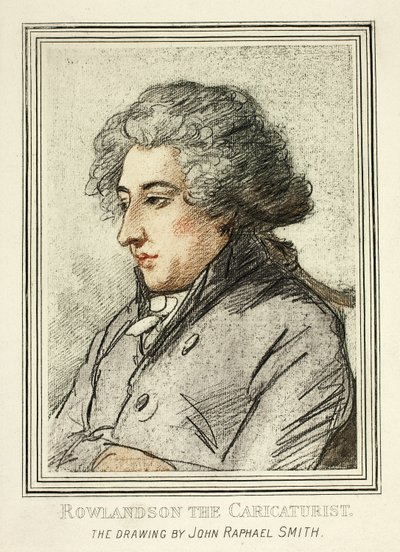 Portrét Thomase Rowlandsona, z Reprodukcí kreseb starých mistrů v Britském muzeu od John Raphael Smith