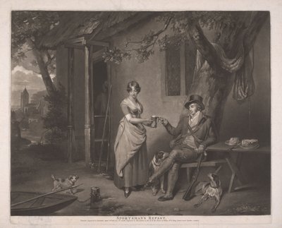 Jídlo lovce od John Raphael Smith