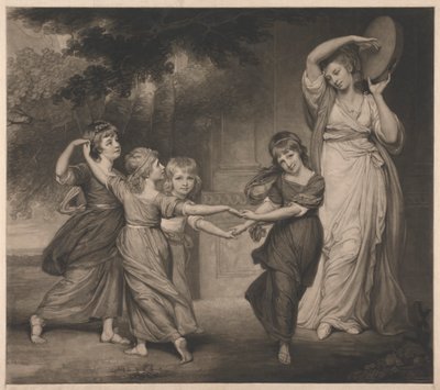 The Gower Family: The Children of Granville, 2. Earl of Gower od John Raphael Smith