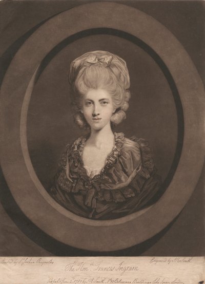 Ctihodná Frances Ingramová od John Raphael Smith