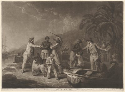 Trh s otroky od John Raphael Smith after George Morland