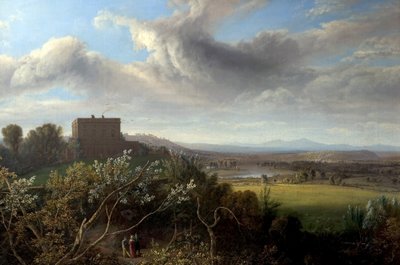 Hrad Nottingham, 1832 od John Rawson Walker