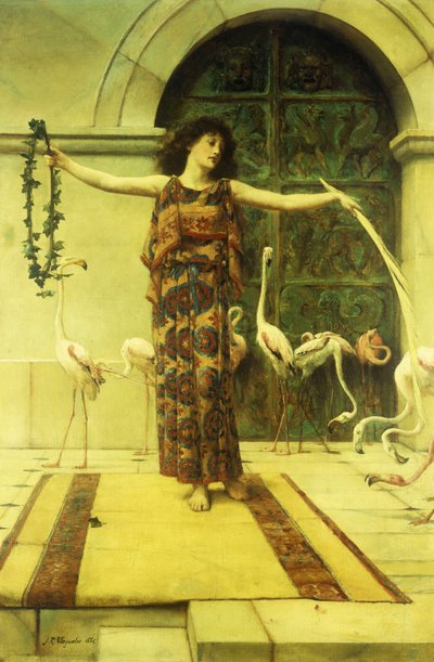 Tanec plameňáků, 1885 od John Reinhard Weguelin