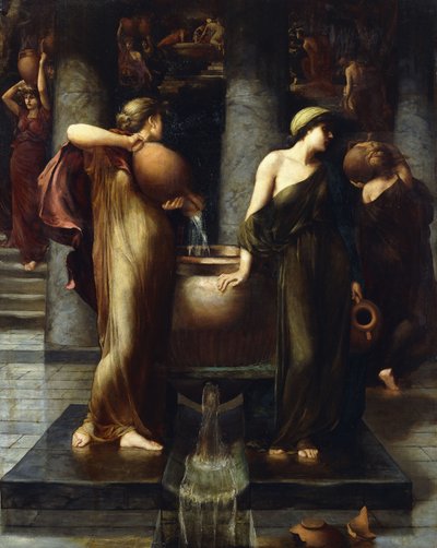 Práce Danaidů, 1878 od John Reinhard Weguelin