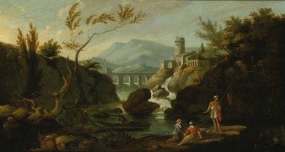 Klasická krajina, 1822-1826 od John Ritto Penniman