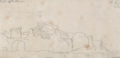 Baths of Dioclesian od John Robert Cozens