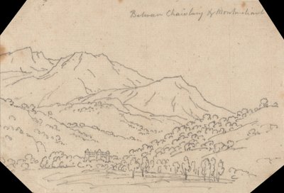 Mezi městy Chambery a Montmélian od John Robert Cozens