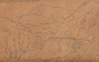 Mezi Tavernelle a San Casciano od John Robert Cozens