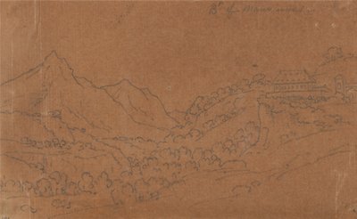 Bramans z Mauriennes od John Robert Cozens