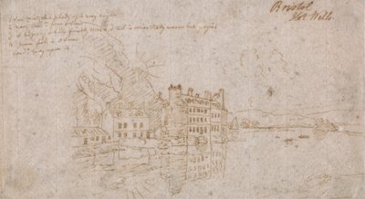 Bristol Hot Wells od John Robert Cozens