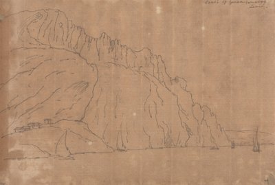 Pobřeží Janova od John Robert Cozens