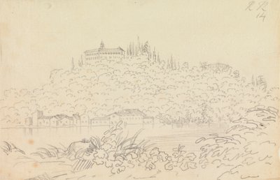 Klášter Monte Olivetto nedaleko Florencie od John Robert Cozens