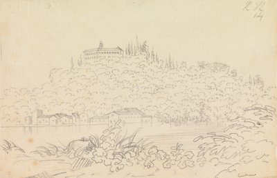Klášter Monte Olivetto u Florencie od John Robert Cozens