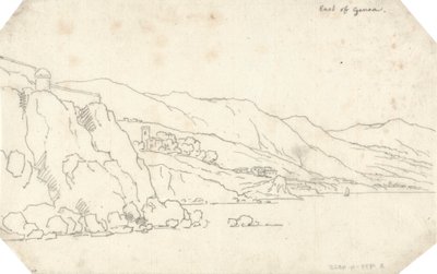 Východně od Janova od John Robert Cozens