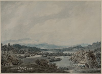 Italská krajina od John Robert Cozens