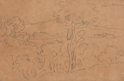 Jezero Bolsena od John Robert Cozens